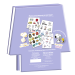 Caderno de Adesivos Snoopy - DAC