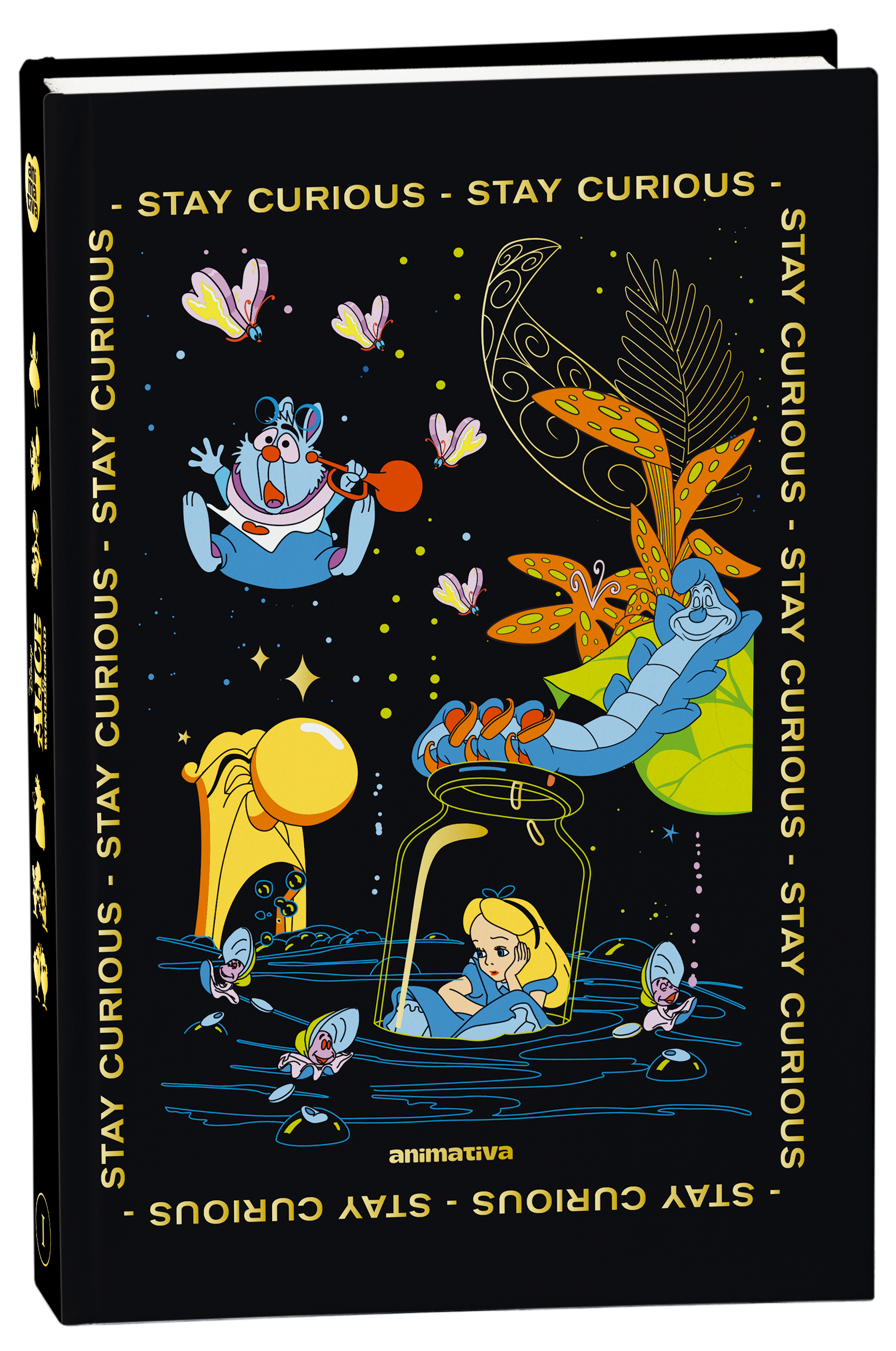 Caderno Colegial Edições Alice - Animativa