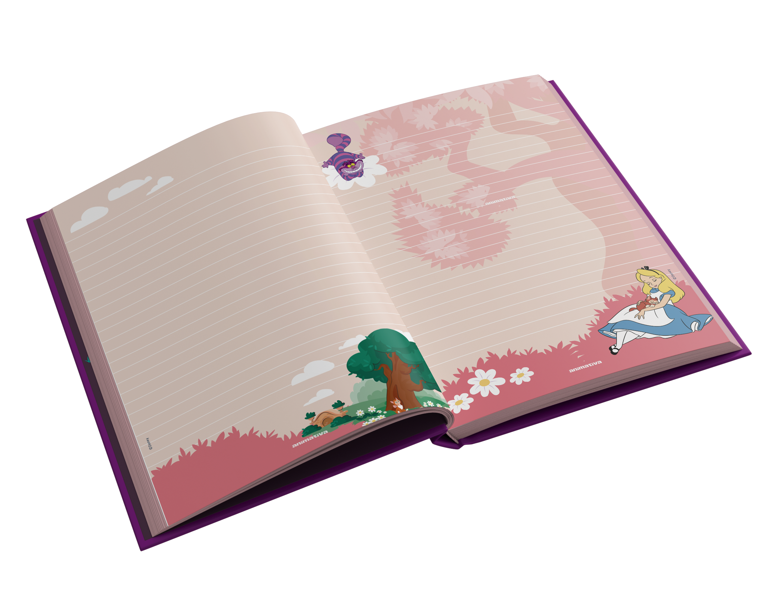 Caderno Colegial Edições Alice - Animativa