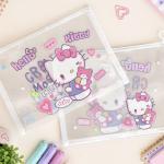 Pasta plástica Hello Kitty lilás