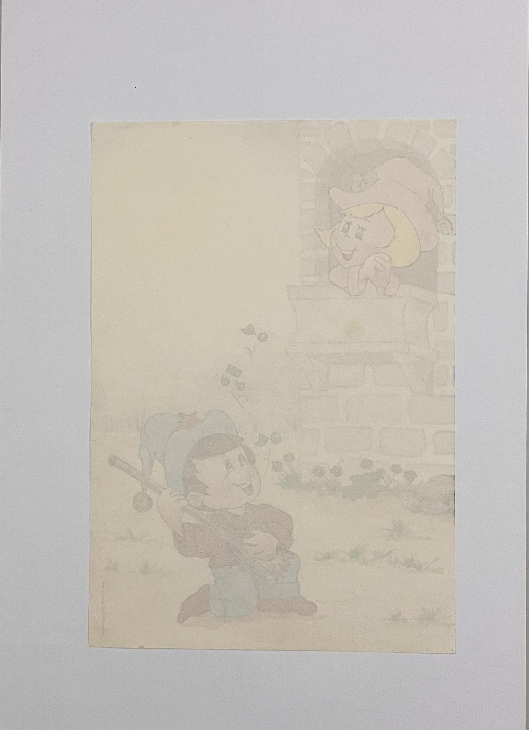 Papel de carta bruxa Serenata
