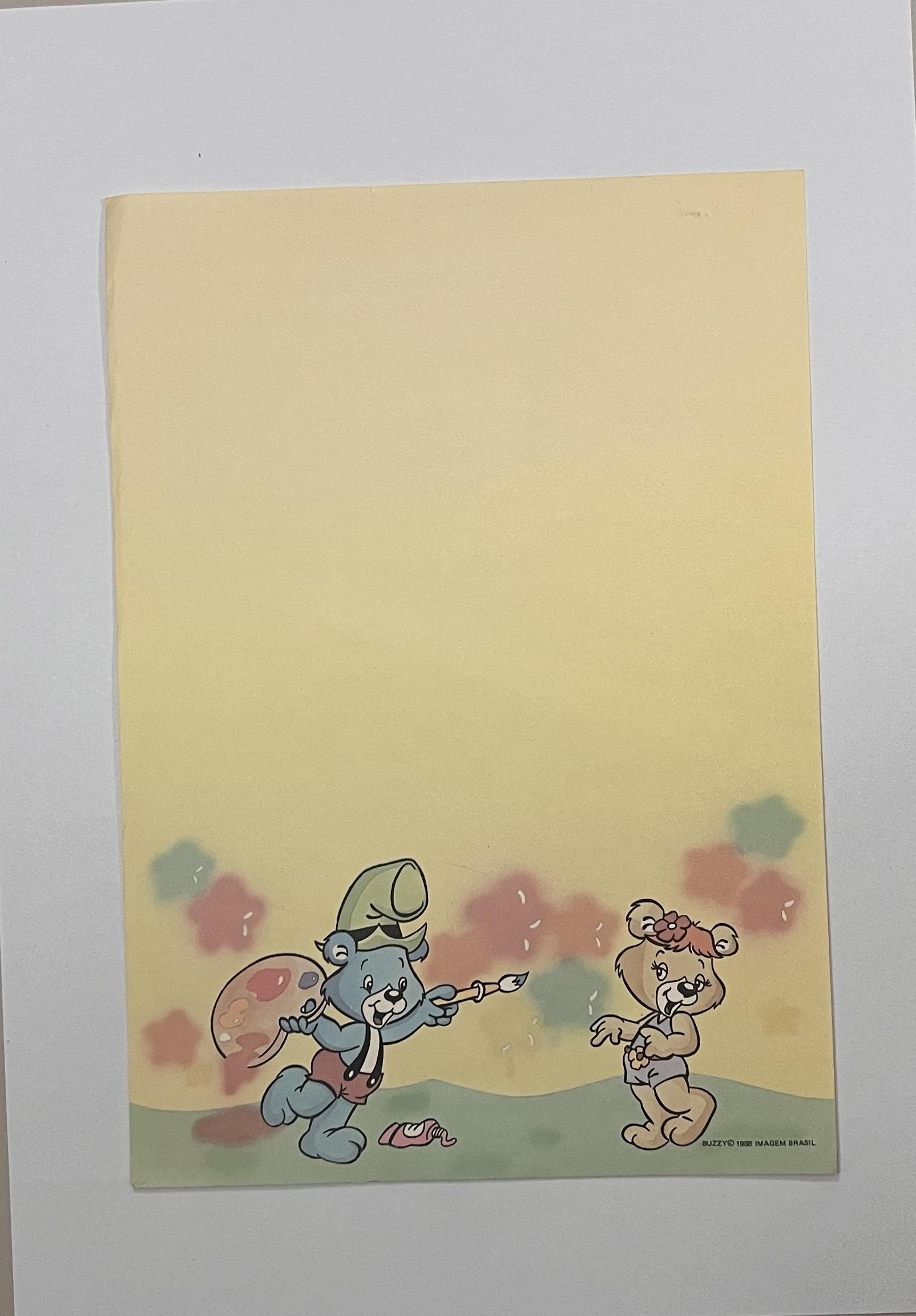 Papel de carta Álvaro de Souza