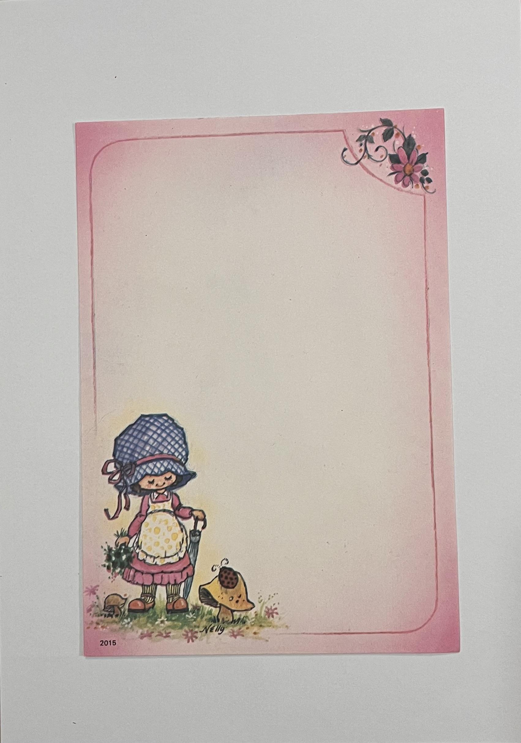Papel de carta Nelly 2015