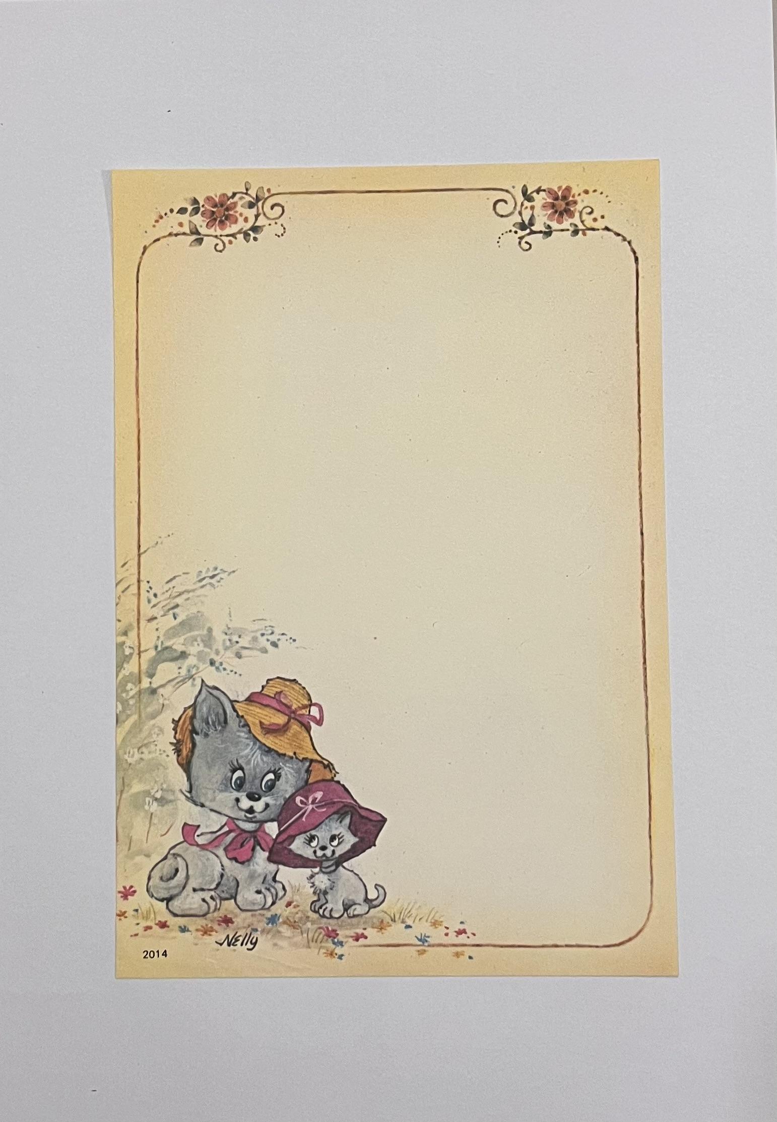 Papel de carta Nelly 2014