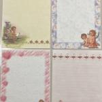 Papéis de carta angelical lote