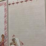 Papéis de carta angelical lote