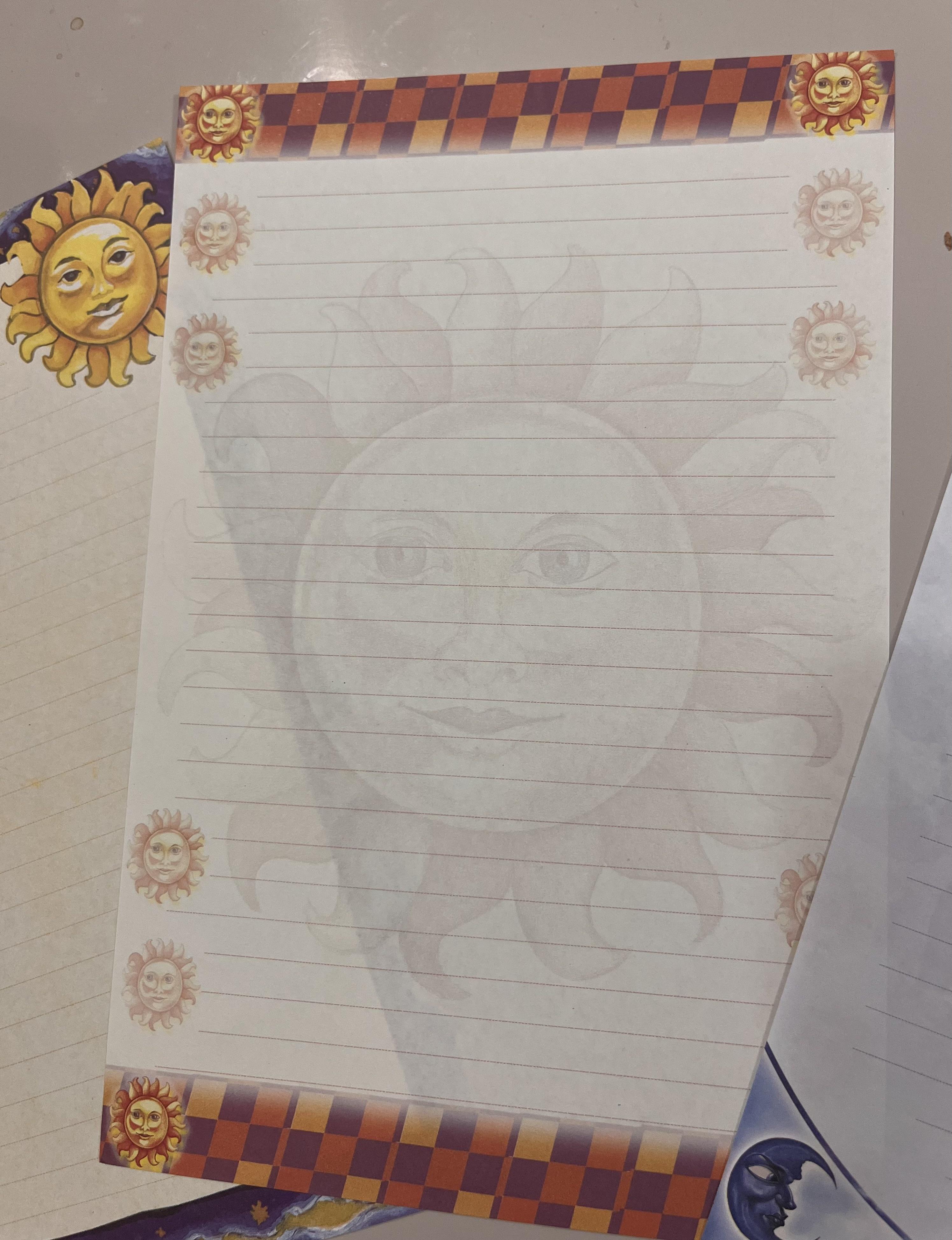 Papéis de carta Astral - lote