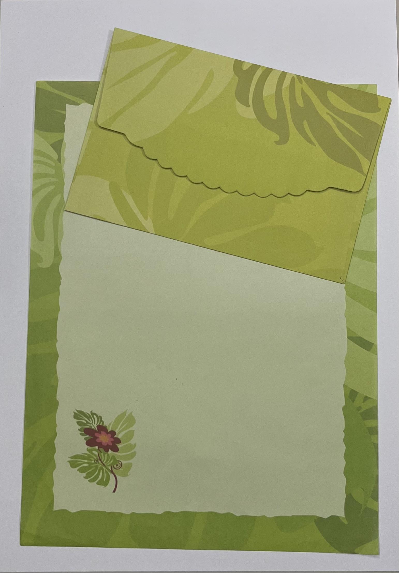 Papel de carta + envelope
