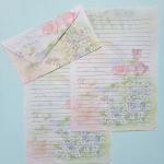 Conjunto de Papel de Carta Vintage – "The Rainbow's End"