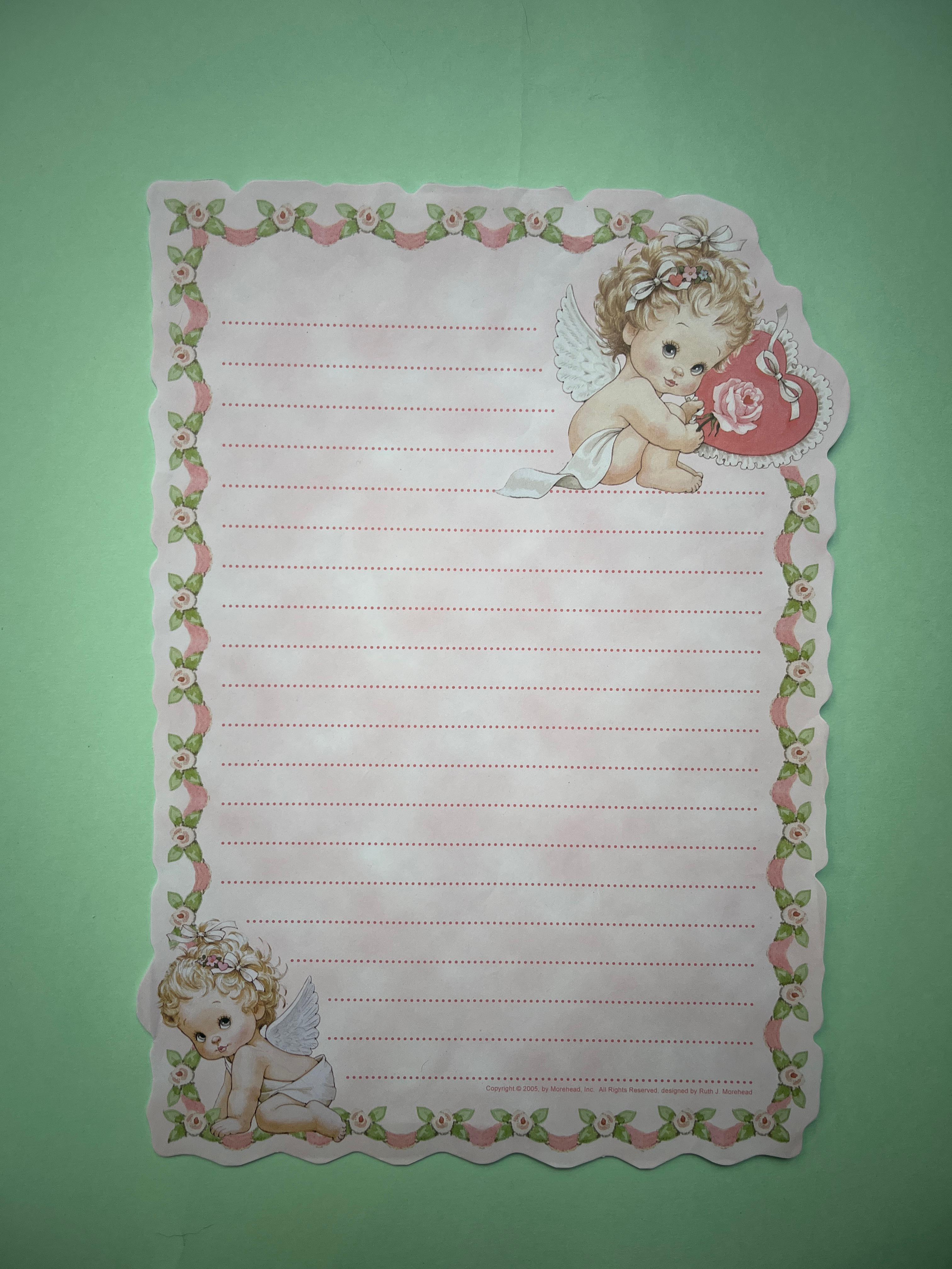 Papel de carta Anjinho