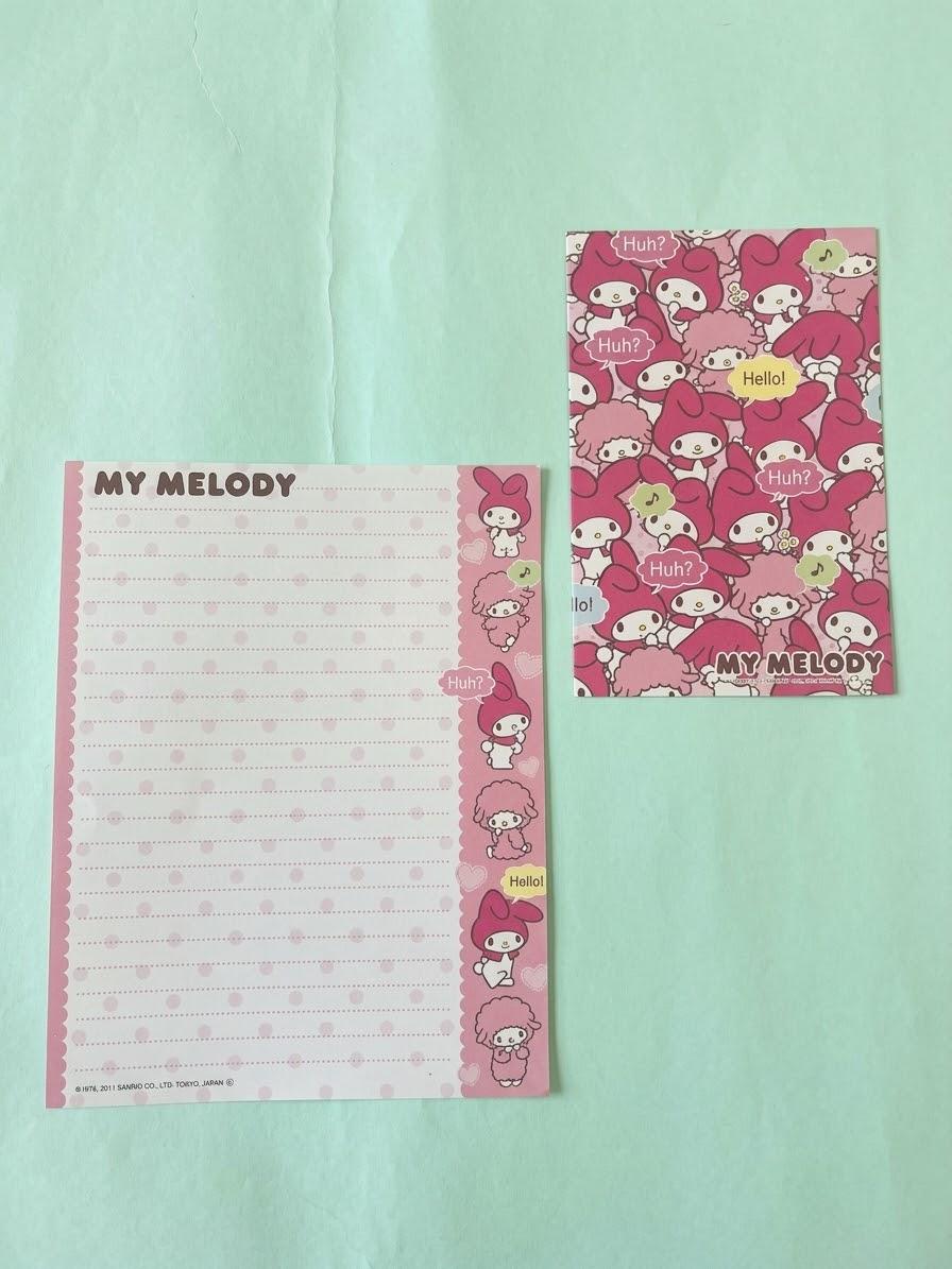 Papel de Carta My Melody & Piano