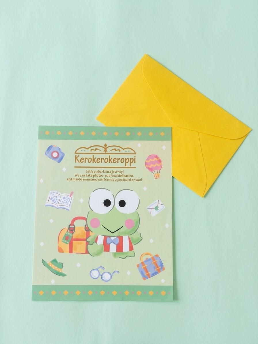 Papel de Carta Kerokerokeroppi (Sanrio)