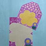 Conjunto Papel de Carta + Envelope Florido