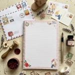 Caderno espiral grande da Alice