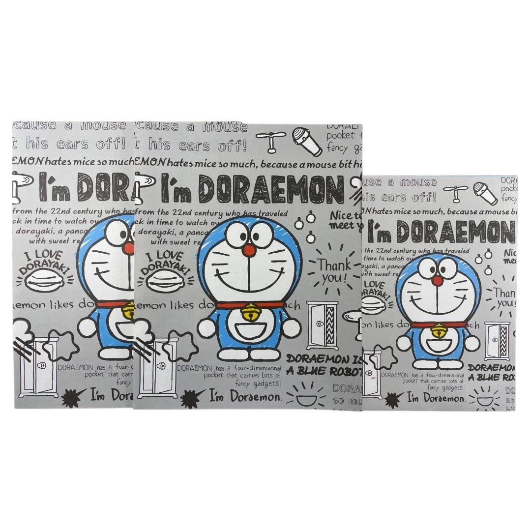 Conjunto de papel de carta do Doraemon