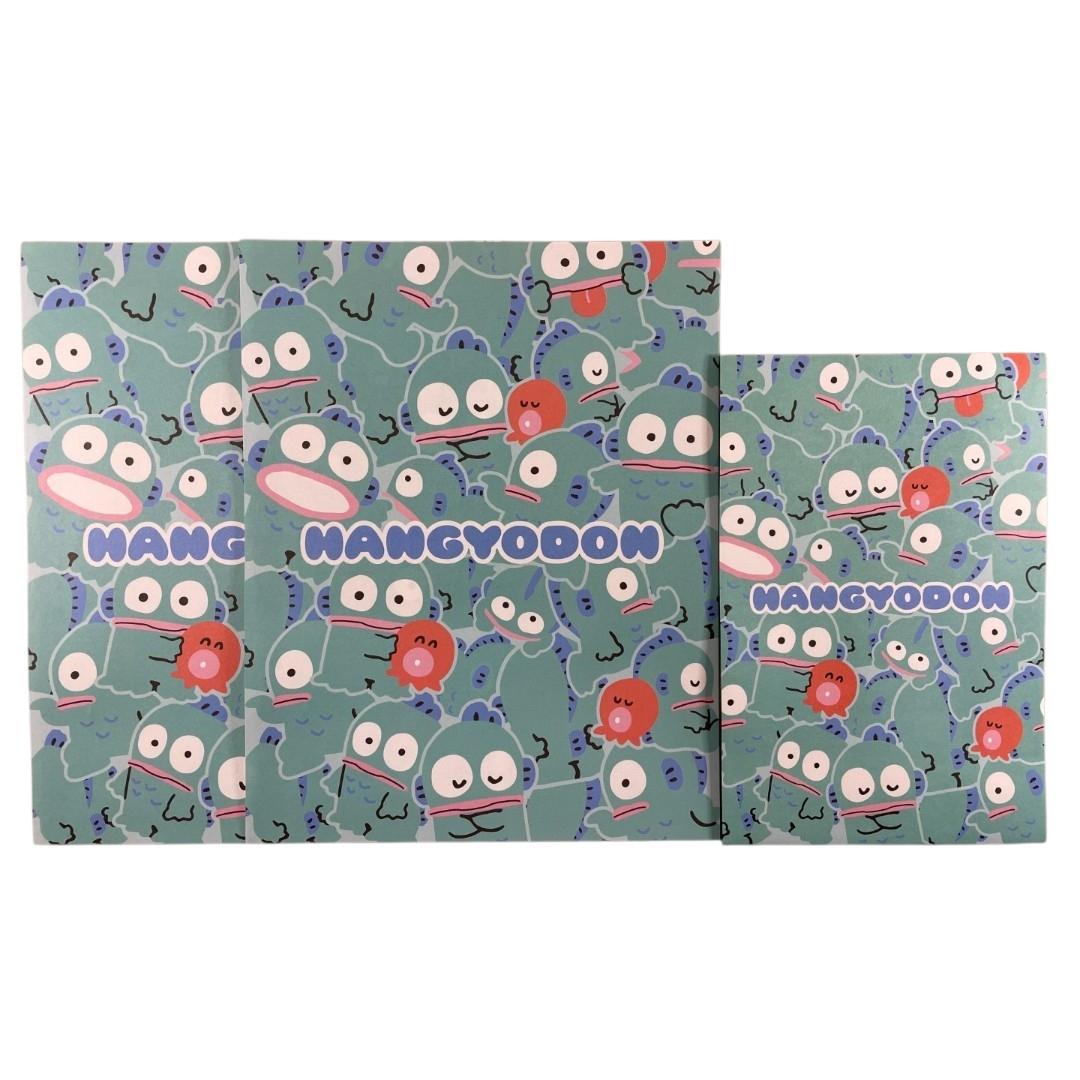Conjunto de papel de carta do Hangyodon