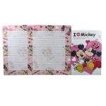 Conjunto de papel de carta do MIckey e Minnie -01