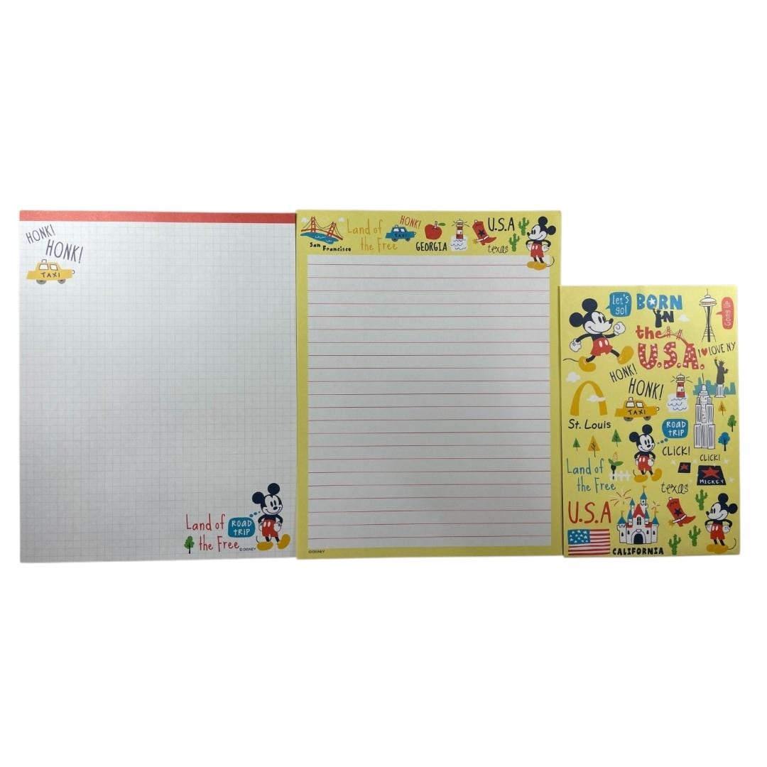 Conjunto de papel de carta do MIckey -02
