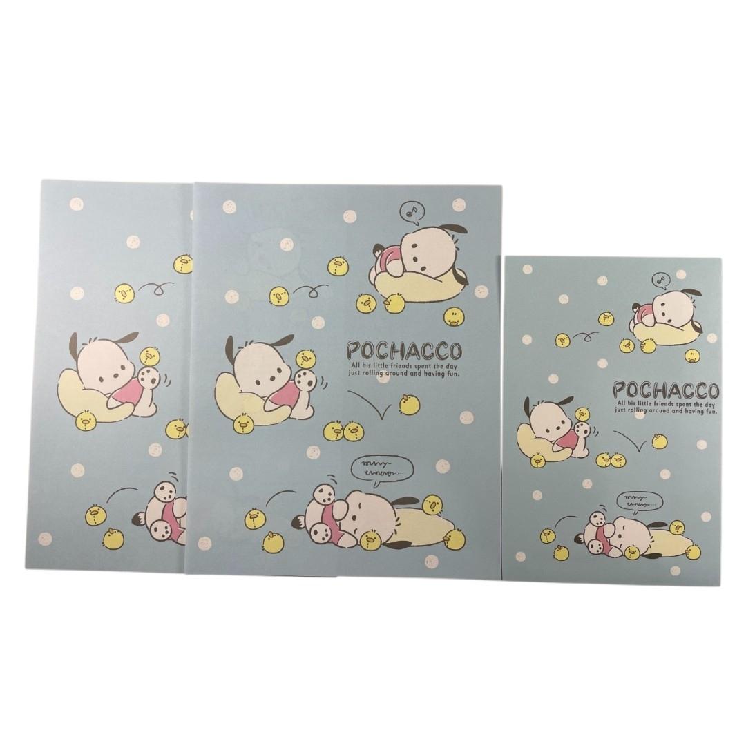 Conjunto de papel de carta do Pochacco -01