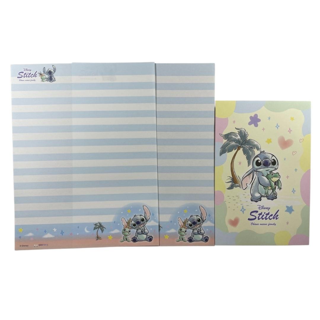Conjunto de papel de carta do Stitch - 04