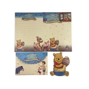 Conjunto de papel de carta do Ursinho Pooh - Ursinho